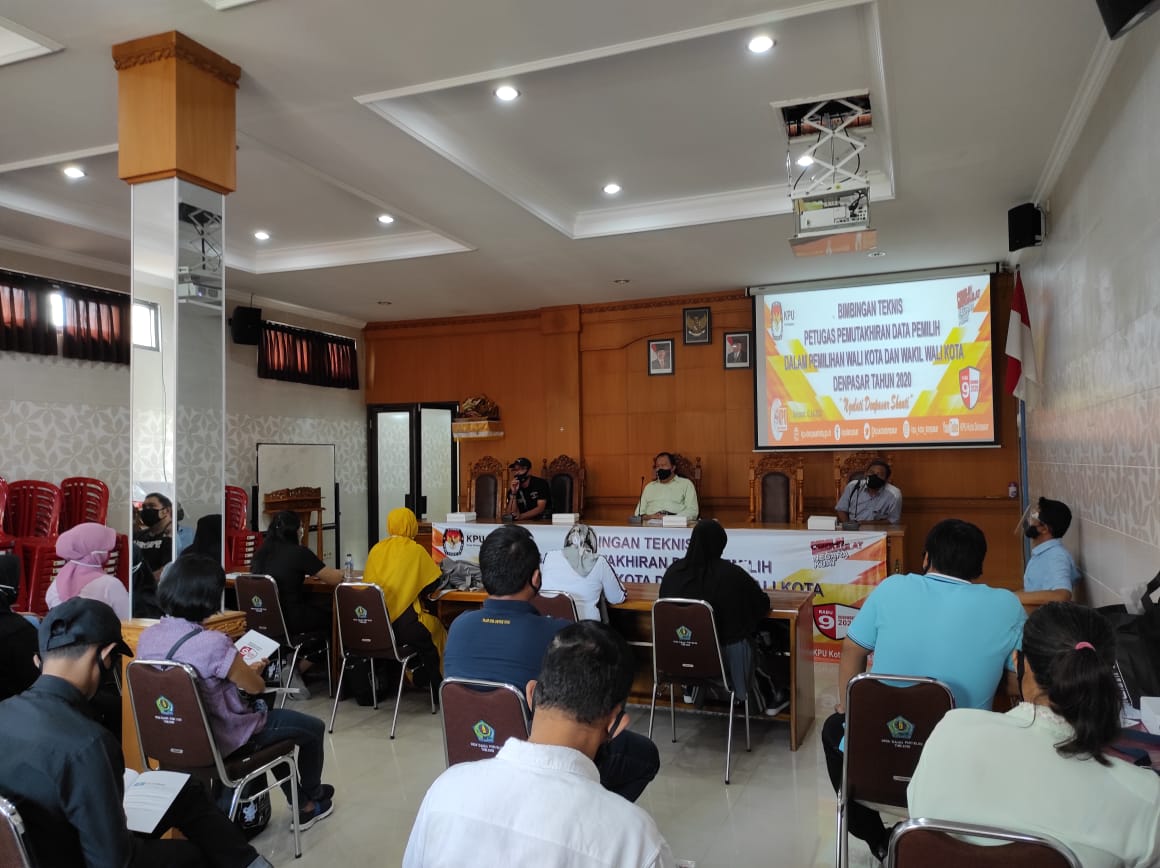 BIMTEK PPDP PILWALI DENPASAR TAHUN 2020 DESA DAUH PURI KLOD