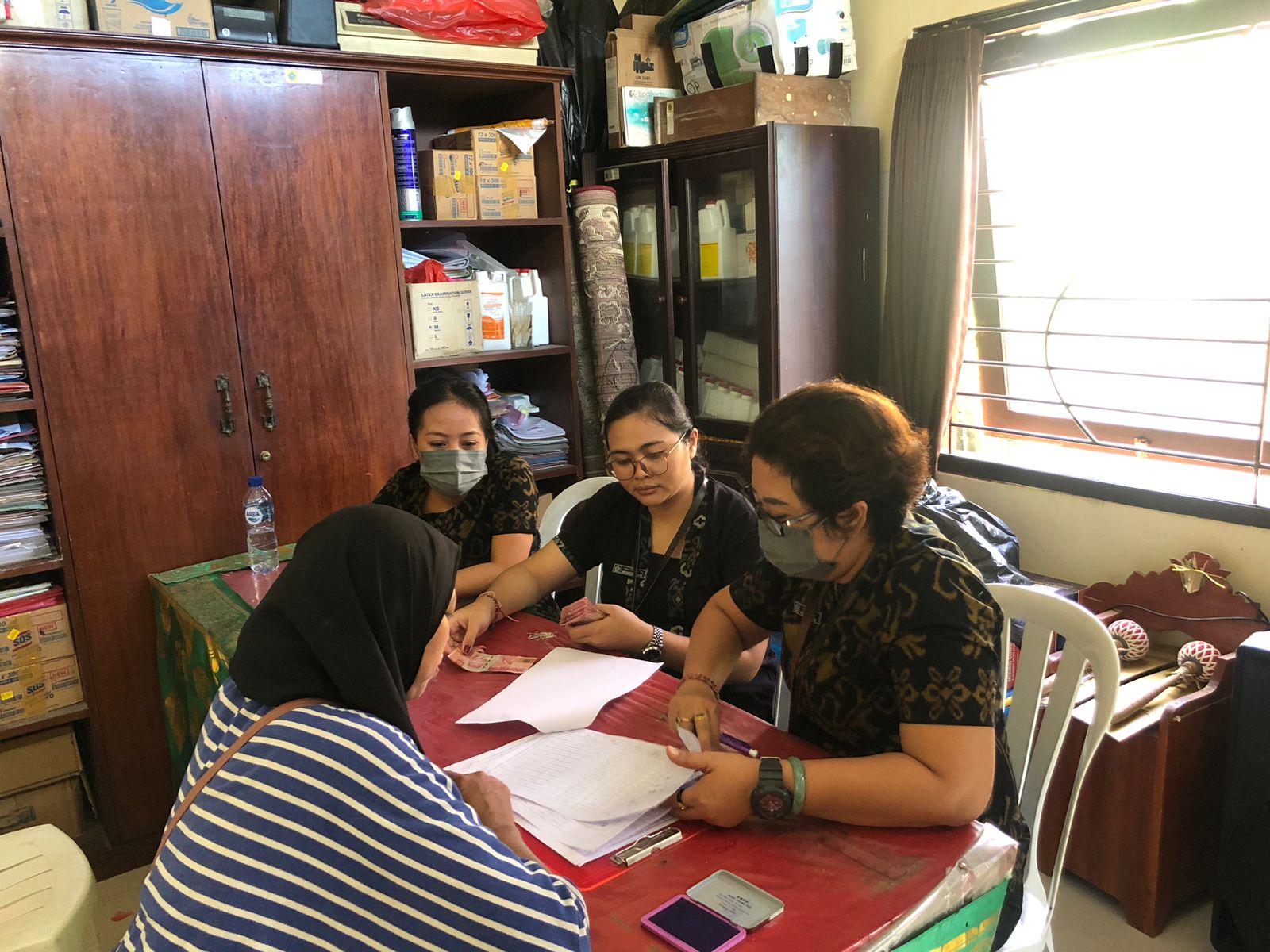 PENDISTRIBUSIAN BLT-DD DESA DAUH PURI KLOD BULAN JUNI TAHUN 2023