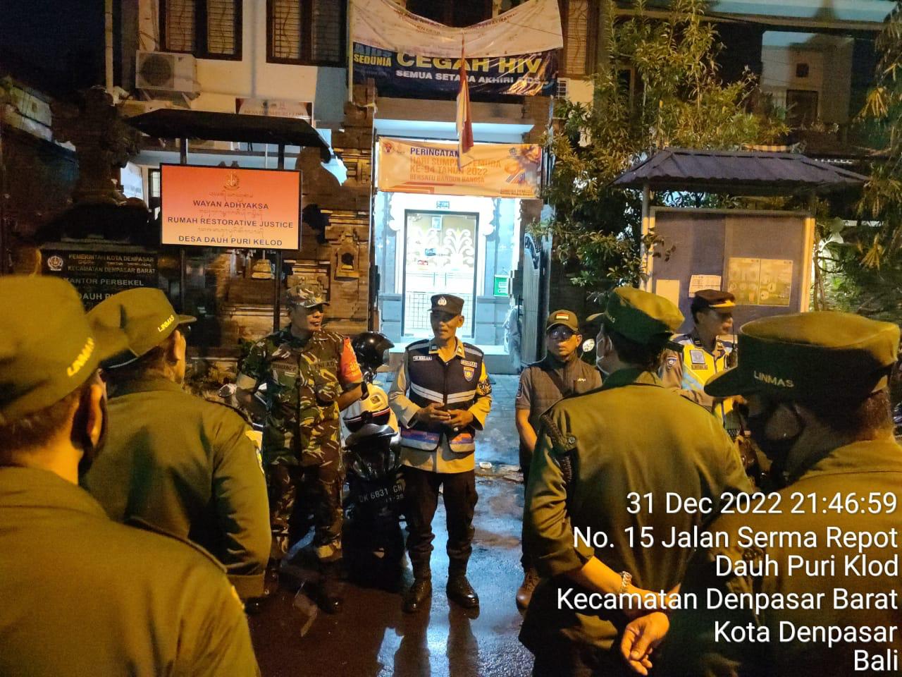 PATROLI JAGA DIPENGHUJUNG AKHIR TAHUN