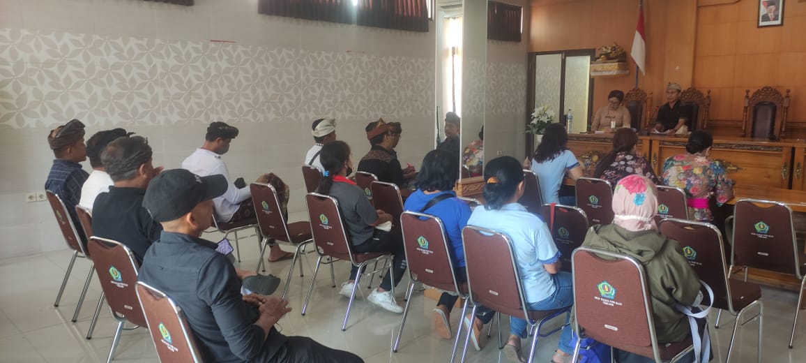 RAPAT RUTIN KDPAN DESA DAUH PURI KLOD