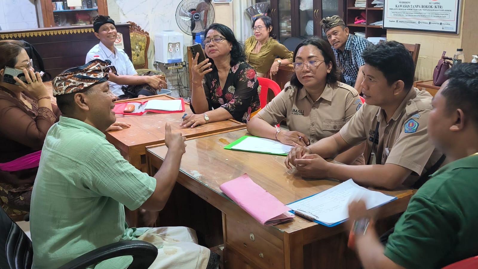 DLHK KOTA DENPASAR LAKUKAN MONITORING TEBE MODERN DI DESA DAUH PURI KLOD